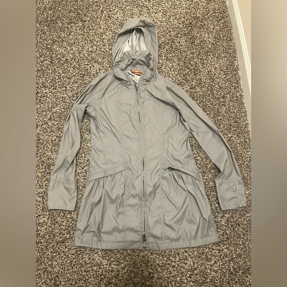 Women's Gray Hooded Jacket